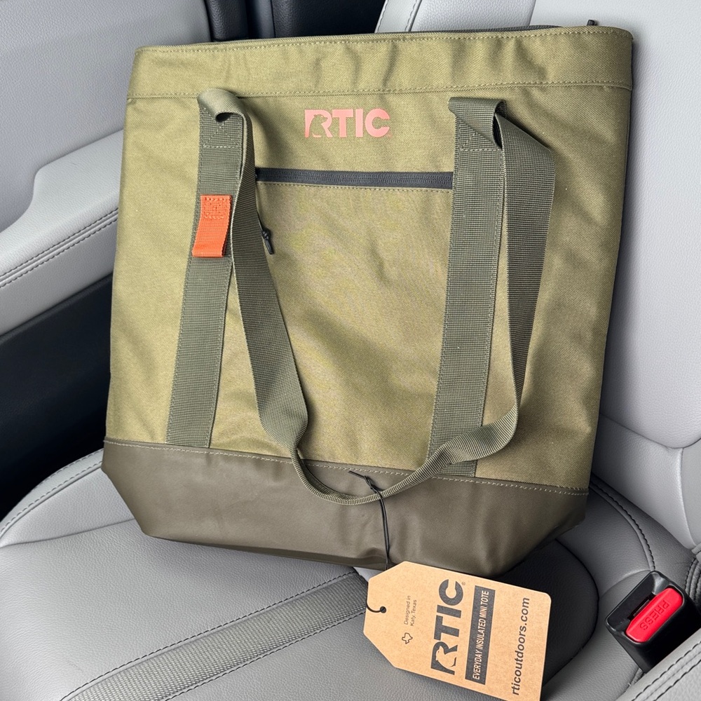 RTIC Olive Green Tote Bag